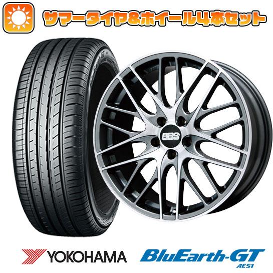 225/40R18 夏タイヤ ホイール4本セット YOKOHAMA ブルーアース GT AE51 (...