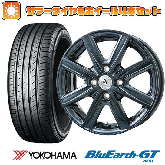 185/55R16 夏タイヤ ホイール4本セット YOKOHAMA ブルーアース GT AE51 (...