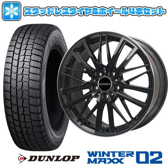 215/45R17 スタッドレスタイヤ ホイール4本セット 輸入車用 VW（ポロ AW） DUNLO...