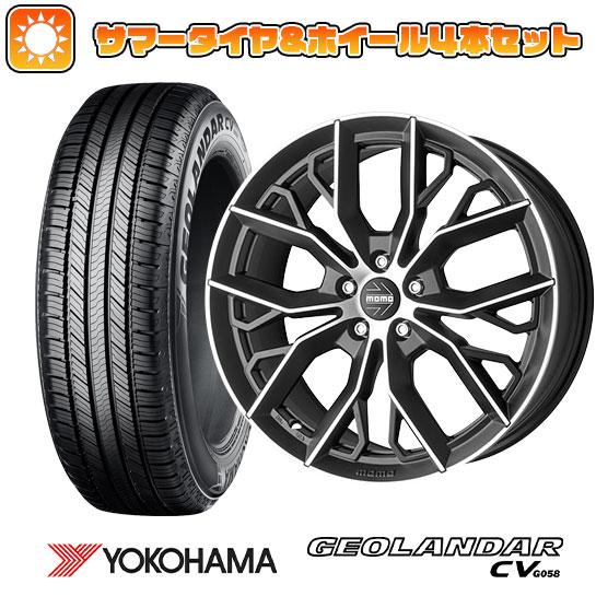 235/60R18 夏タイヤ ホイール4本セット ヨコハマ ジオランダー CV G058 (5/11...