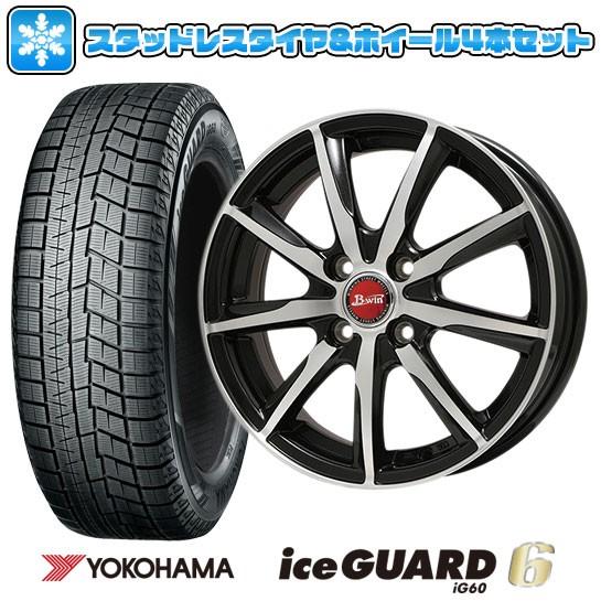 185/65R15 スタッドレスタイヤ ホイール4本セット YOKOHAMA アイスガード シックス...