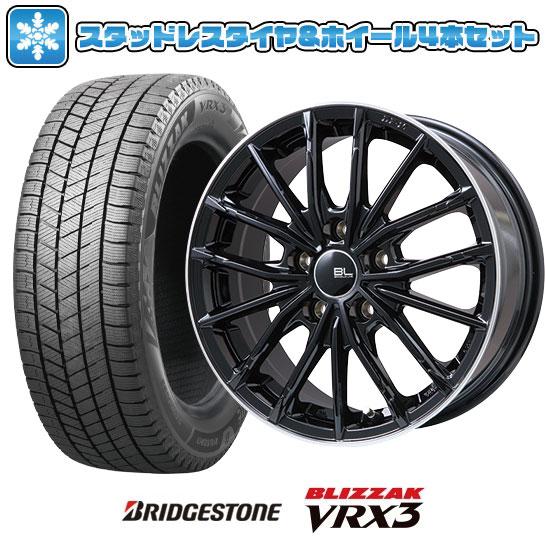 235/60R18 スタッドレスタイヤ ホイール4本セット BRIDGESTONE ブリザック VR...