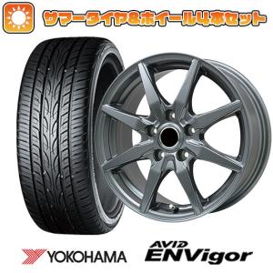 235/50R18 夏タイヤ ホイール４本セット (5/114車用) YOKOHAMA エイビッド エンビガーS321 ブランドル CJ28 18インチ