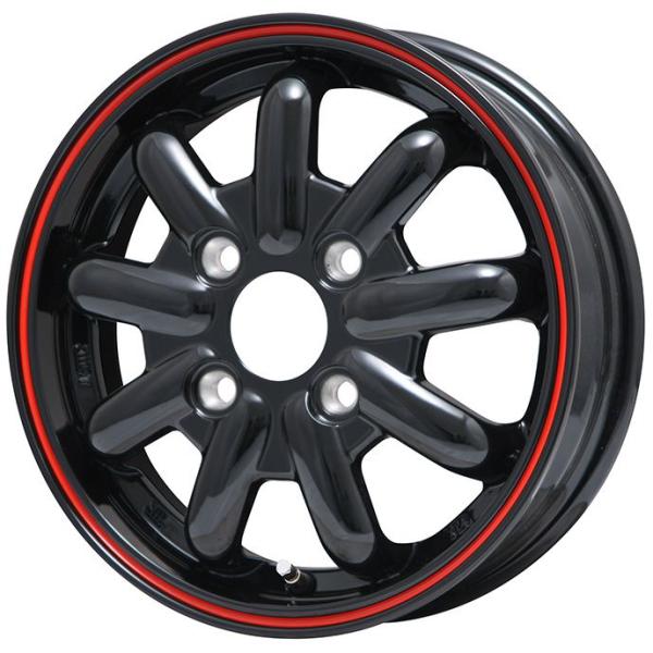 145/80R12 スタッドレスタイヤ ホイール4本セット DUNLOP ウインターマックス SV0...