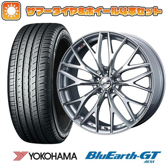 225/35R19 夏タイヤ ホイール4本セット YOKOHAMA ブルーアース GT AE51 (...