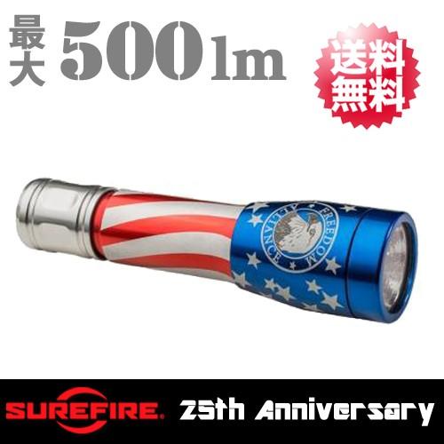 SUREFIRE シュアファイア 国内正規輸入品 MAX500ルーメン LEDフラッシュライト ハン...