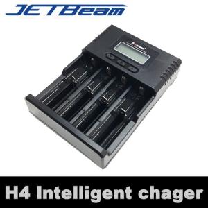 JETBEAM.JP リチウムイオンバッテリー用 インテリジェントチャージャー 充電器 4本対応 Battery Charger「H4 Intelligent Charger」｜arkham