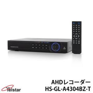 AHDハードディスクレコーダー HS-GL-A4304BZ-T コロナ電業 映像・音声4ch AHD2.0 3TB HDD内蔵 DVR｜arkham
