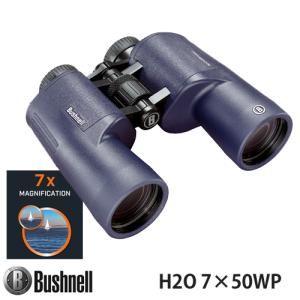 Bushnell ブッシュネル IPX7 完全防水双眼鏡 ウォータープルーフ ビノキュラー H2O エイチツーオーシリーズ「H2O 7×50WP」Model:157050R WATERPROOFBINOCULARS