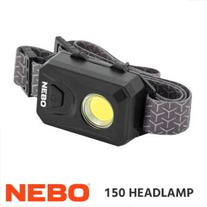 NEBO ネボ 14767フラッシュライト ヘッドランプ ヘッドライト 150 HEADLAMP｜arkham