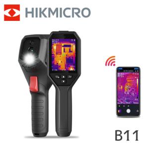 HIKMICRO B11 ハンディ サーモグラフィー カメラ HIK-B11 ハイクマイクロ サーマルカメラ 192×144 画素の赤外線熱画像 2MP 可視光カメラ メーカー正規品｜arkham