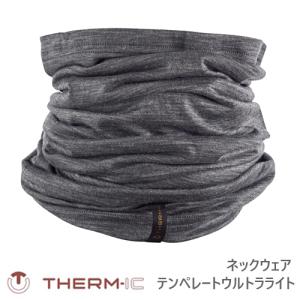 THERM-IC NECKWEAR TEMPERATE ULTRA LIGHT NATURAL ネックウェア テンペレートウルトラライト ナチュラル グレー T23-0200-001｜arkham