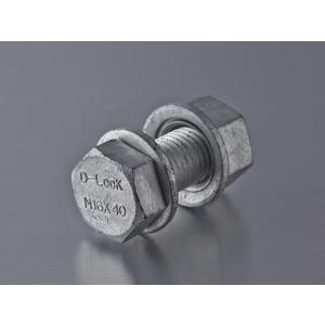 【バラ】D-lock（Dロック） M12×30 ユニクロ トーネジ製｜arkhitek