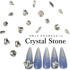 【バラ売り】クリスタル ストーン 立体 Vカット...の商品画像