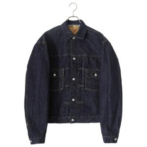 orSlow（オアスロウ） ： PLEATED FRONT BLOUSE -DENIM ONE WASH