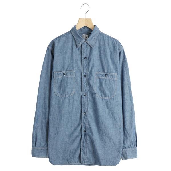 orSlow / オアスロウ ： RELAX FIT CHAMBRAY WORK SHIRT ： 0...