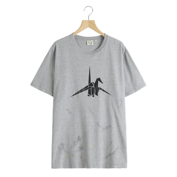 【25%OFF】orSlow / オアスロウ ： T-SHIRT ORIGAMI PRINT ： 0...