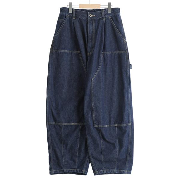 is-ness / イズネス ： Double-Knee Balloon Painter Pants...