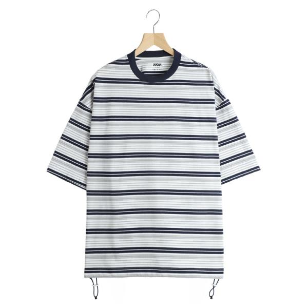 is-ness / イズネス ： Border Balloon T-Shirt ： 1008SST0...