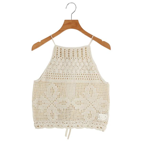 CLANE / クラネ ： [レディース]CROCHET CAMI KNIT TOPS ： 1010...