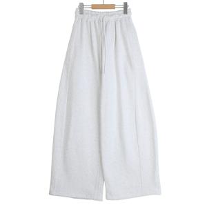【P5倍】CLANE / クラネ ： [レディース]COCOON BULKY SWEAT PANTS ： 10110-7133