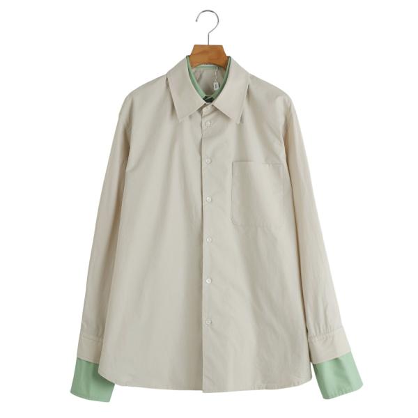 CLANE / クラネ ： [レディース]TWO TONE LAYERED SHIRTS ： 101...