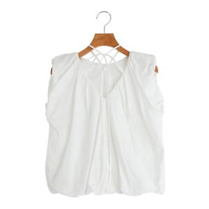CLANE / クラネ ： [レディース]BALLOON GATHER RIBBON TOPS ： 10122-4273