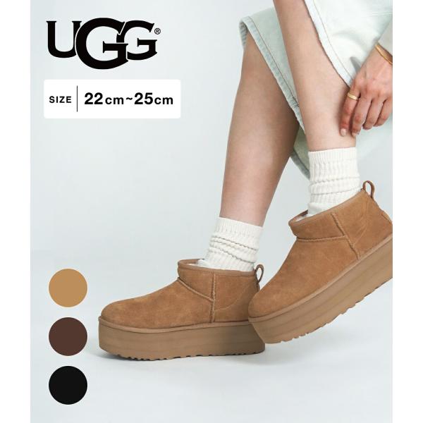 UGG / アグ ： W CLASSIC ULTRA MINI PLATFORM / 全3色 ： 1...