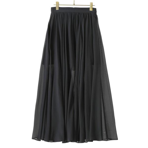 【40%OFF】CLANE / クラネ ： SHEER SLIT SKIRT / 全2色 ： 141...