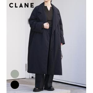 【20%OFF】CLANE / クラネ ： [レディース]COLOR DOWN CHESTER COAT / 全2色 ： 19101-0172
