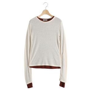 CLANE / クラネ ： [レディース]SHEER LAYERED CUT TOPS ： 19105-1412