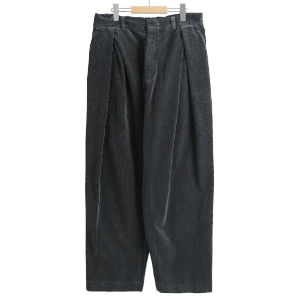 【20%OFF】is-ness / イズネス ： CORDUROY TUCK TROUSERS / ...