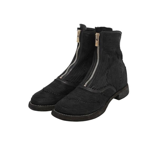 GUIDI / グイディ ： FRONT ZIP ARMY BOOT ： 210WZ-RC-STAN...