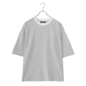 MINEDENIM / マインデニム ： Micro Border Loose T-SH ： 2304-6003｜arknets