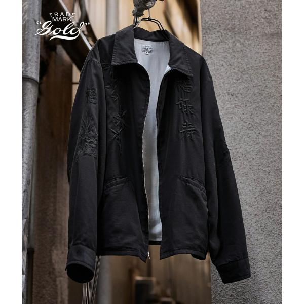 GOLD / ゴールド ： 別注 VIETNAM JACKET AGED MODEL “福禄寿“ ：...