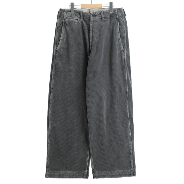 GOLD / ゴールド ： 9W CORDUROY TROUSERS / 全2色 ： 25B-GL4...