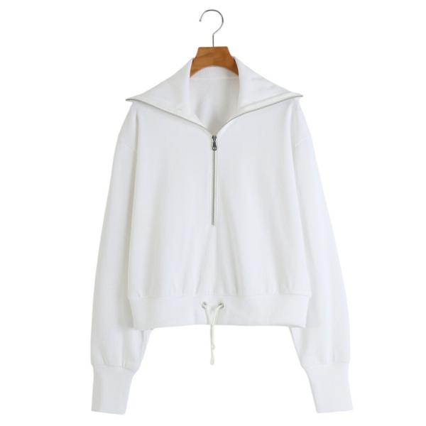 【10%OFF】JUN MIKAMI / ジュンミカミ ： ハーフジッププルオーバー ： 25SS-...