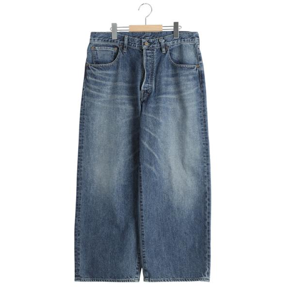 MINEDENIM / マインデニム ： S.Wide Straight Cropped 5pock...