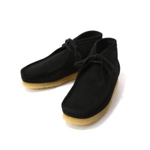 Clarks / クラークス ： WALLABEE BOOT -BLK SUEDE- ： 26103669｜arknets