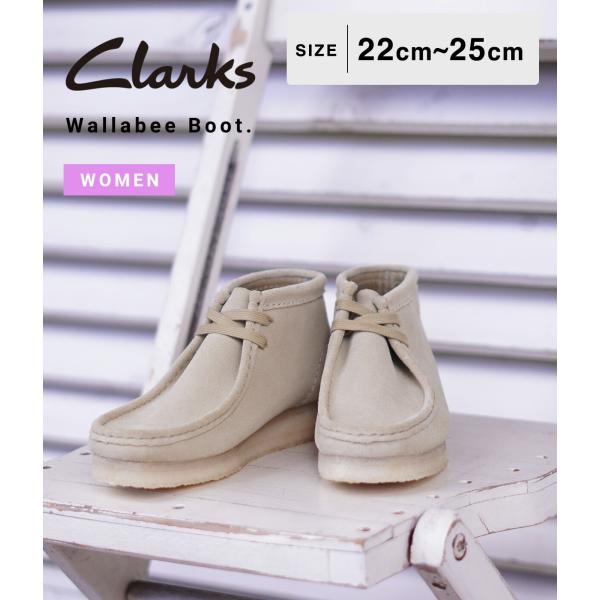 【35%OFF】Clarks / クラークス ： 【レディース】Wallabee Boot. ： 2...