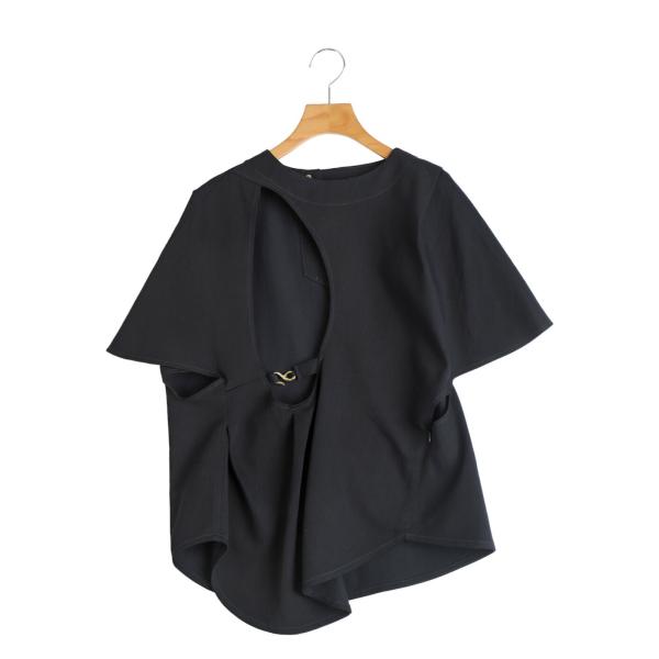 PHOTOCOPIEU  フォトコピュー ： [レディース]ROUND CUT OUT BLOUSE...
