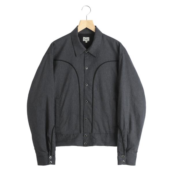 GOLD / ゴールド ： COTTON / SILK NEL WESTERN JACKET / 全...