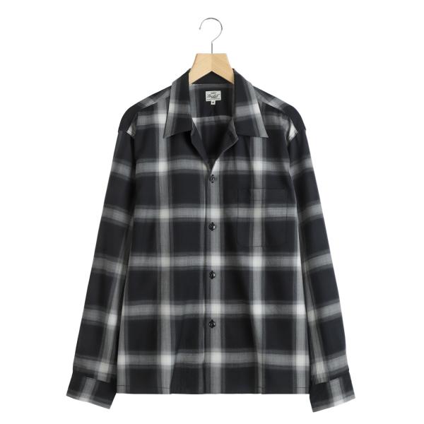 GOLD / ゴールド ： WOOL Super140s TROPICAL OPEN SHIRT ：...