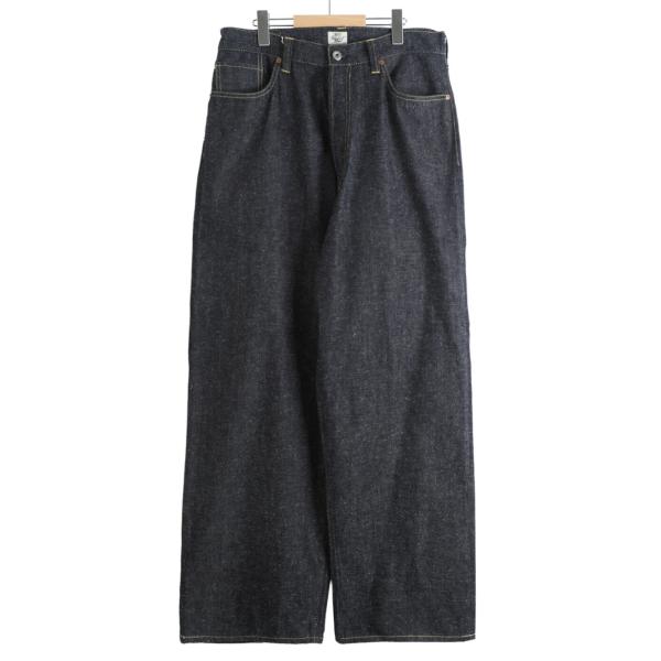 GOLD / ゴールド ： RECYCLED SUVIN COTTON YARAN 11.5oz D...