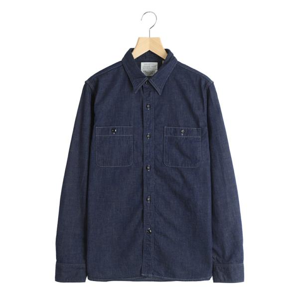 FULL COUNT / フルカウント ： DENIM WORK SHIRTS ： 4890-19