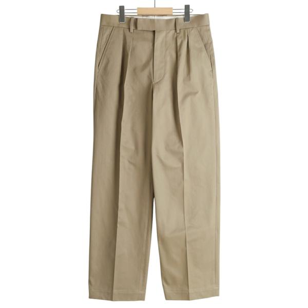 Scye / サイ ベーシックス ： San Joaquin Cotton  Pleated Tro...