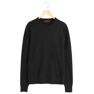 CABaN（キャバン） ： コットンカシミヤ フラップポケットニット