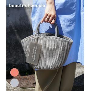 beautiful people / ビューティフルピープル ： 【レディース】wide tube  knitting basket S / 全2色 ： 7325611927｜arknets