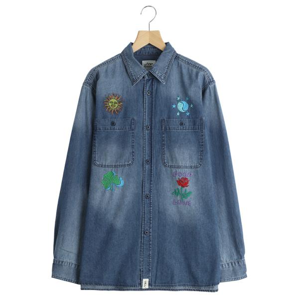 MANASTASH / マナスタッシュ ： EMBROIDERY  SHIRTS ： 792-612...