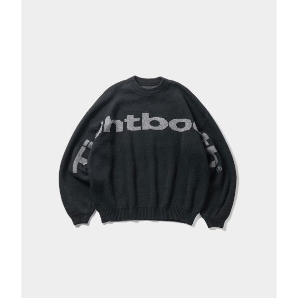 【25%OFF】TIGHTBOOTH / タイトブース ： TBPR / BIG LOGO KNIT...